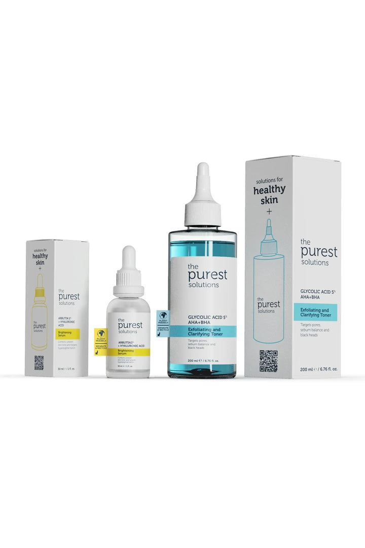 Skin Brightening & Pore Tightening Skin Care Set